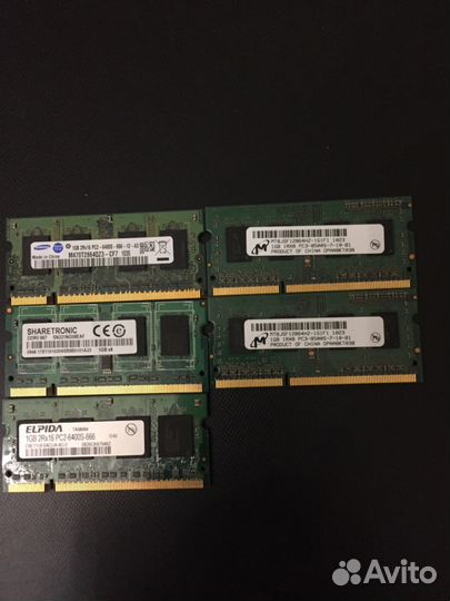 Оперативная память для ноутбука