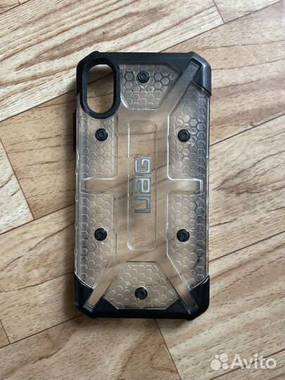 Чехол UAG iPhone X Plasma