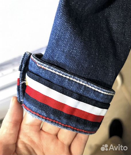 Джинсовая куртка tommy hilfiger