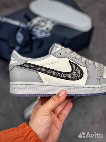 Кроссовки Nike Air Jordan 1 Low & Dior