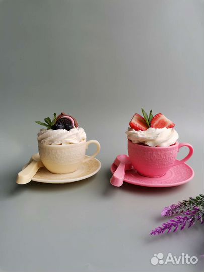 Мини торт шоколадной чашке подарок учителю