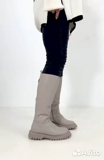 Сапоги натуральная кожа 40 размер