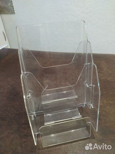 Буклетница, подставка для визиток