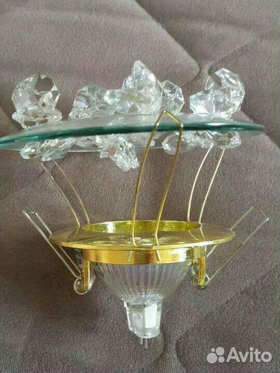 Комплект 9 шт точечных потолочных светильников