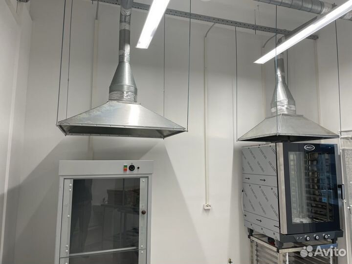 Зонты вытяжные, трубы, козырьки