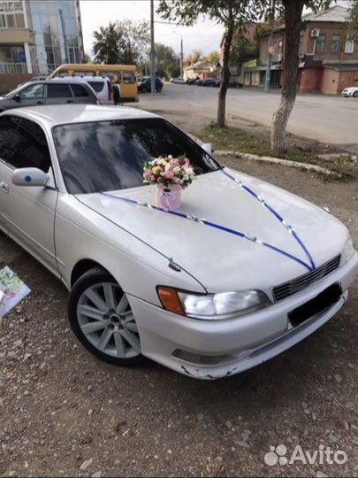 Свадебное украшение авто лентами. Новое