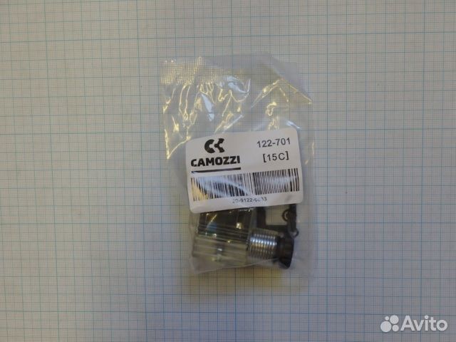 Разъем соленоида camozzi 122-701