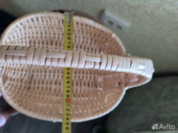 Корзина плетеная