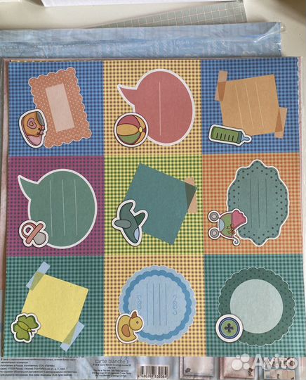 Набор бумаги для скрапбукинга