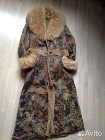 Дубленка натуральная лама