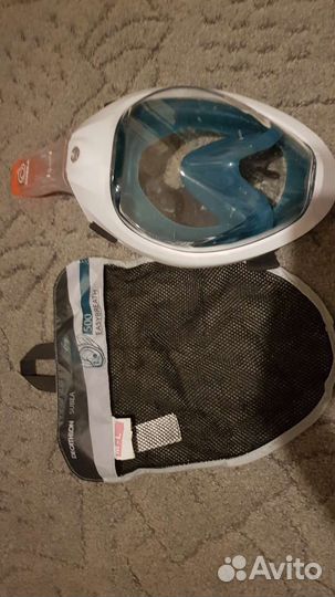 Маска decathlon subea easybreath 500 m-l