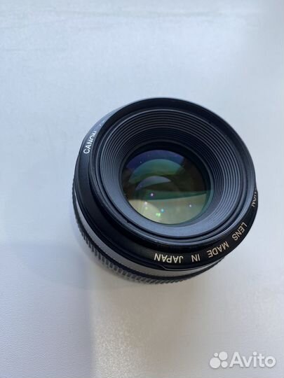 Объектив canon 50mm 1 4