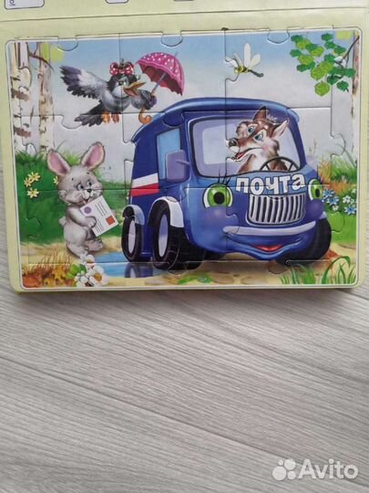 Книжка-пазл Машинки