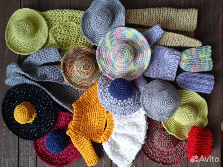 Вязаная одежда для Барби