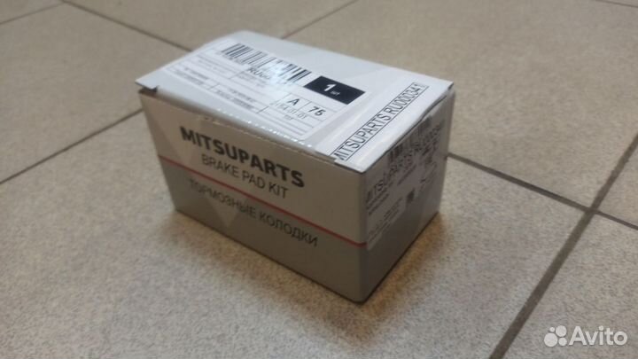 Колодки тормозные задние (mitsuparts) ASX