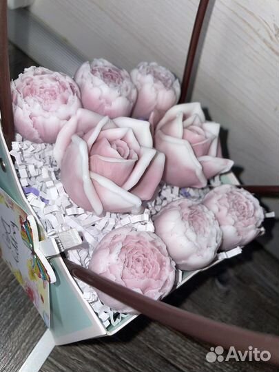 Букет из мыла