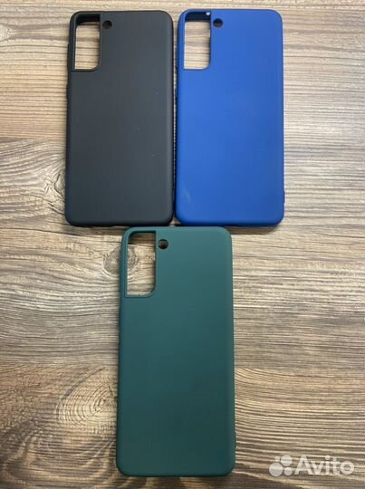 Чехол силиконовый Samsung - S21plus