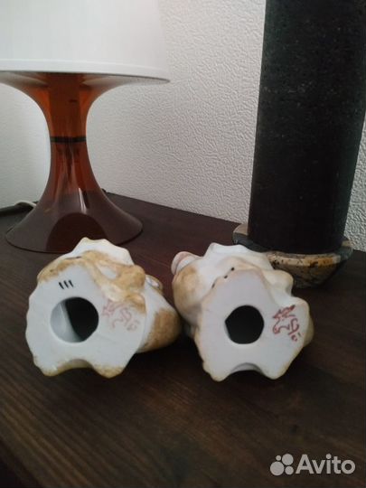 Статуэтки фарфоровые (дракон). Вербилки, СССР