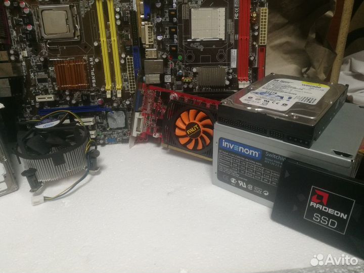 Пк Лутбокс - Комплектующие на разбор