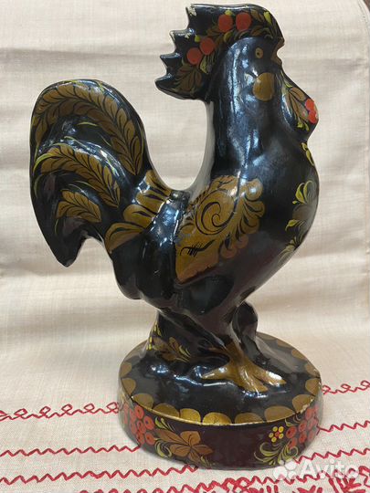 Петушок хохлома высота 26 см