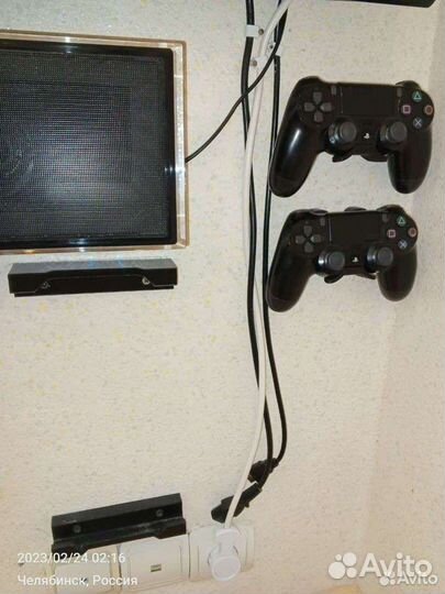 Sony playstation 4 PS4 pro 1tb с играми