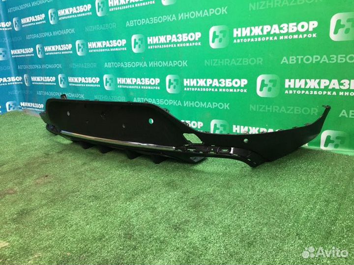 Юбка бампера задняя Mercedes Glc C253 2015