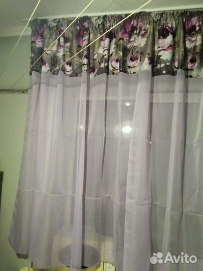 Тюль для кухни