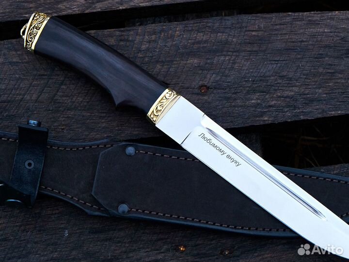 Нож охотничий ручной работы