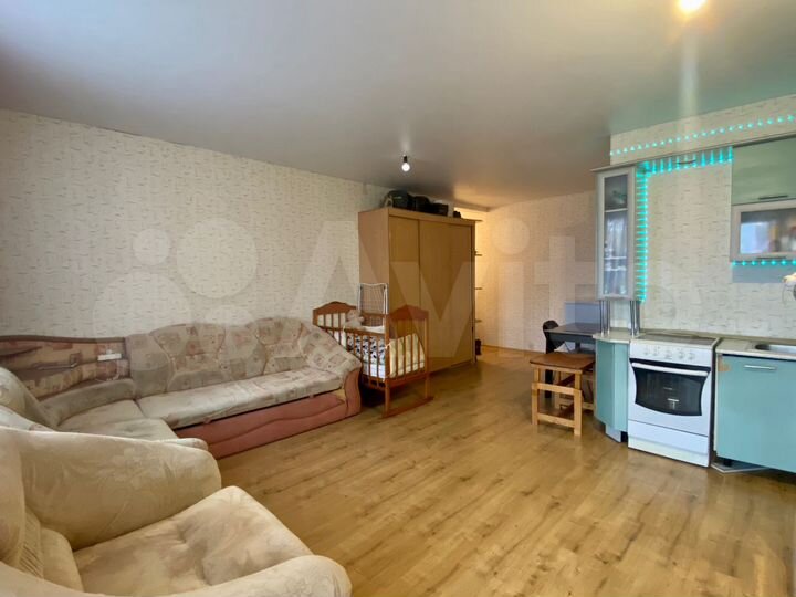 Квартира-студия, 32,8 м², 2/3 эт.