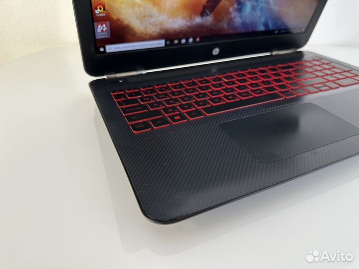 Игровой ноутбук HP Omen/2видеокарты/12гб/SSD+HDD