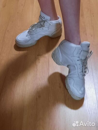 Кожаные кроссовки для танцев Sansha Skazz, 37р