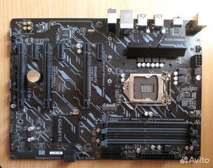 Материнская плата gigabyte z370d3