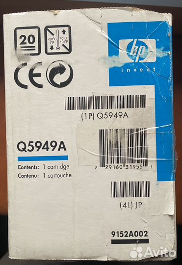 Картридж HP LaserJet 49A оригинальный новый