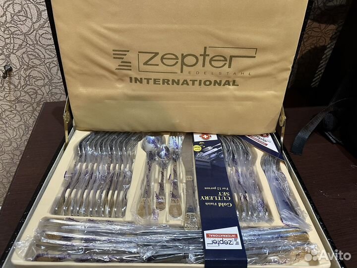 Столовый набор ложки и вилки zepter на 12 персон