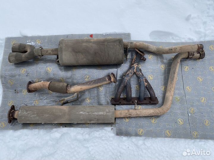 Выхлопная система mg race Лада Веста