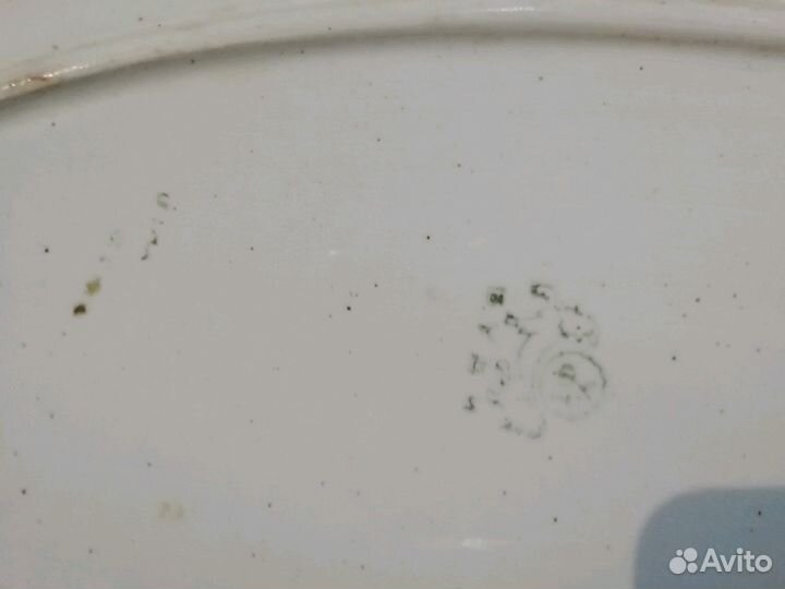 Блюдо овальное. буди