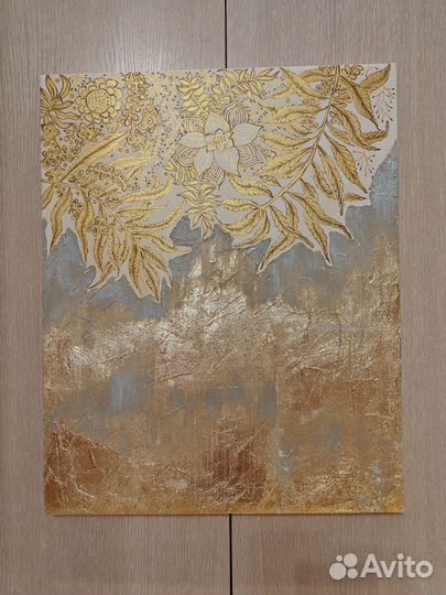 Интерьерная картина текстурная