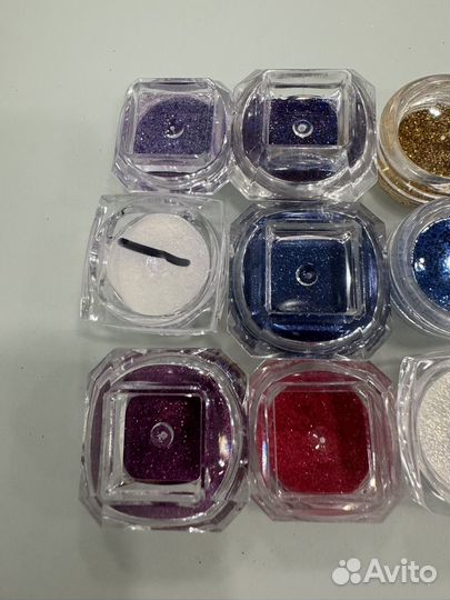 Втирка для ногтей, пигмент