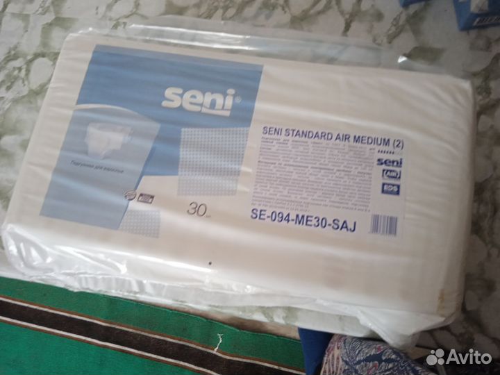 Памперсы для взрослых Seni, 2 размер, 6 капель