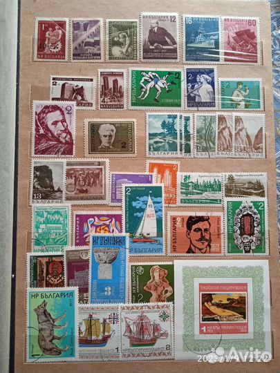 Почтовые марки Болгарии