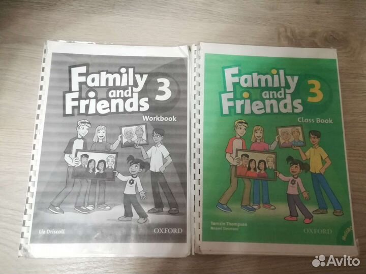 Учебник family and friends 3 с раб. тетрадью