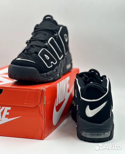 Черные Nike Air Uptempo