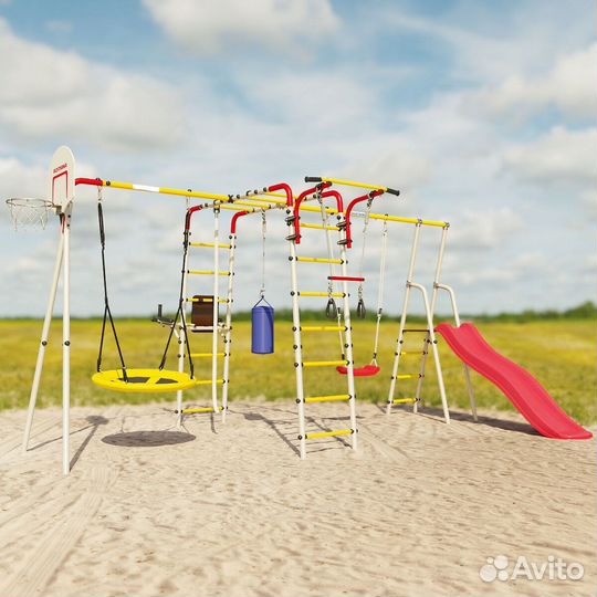 Детская площадка с турником