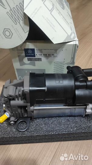 Пневмоподвеска компрессор на W166 Мерседес