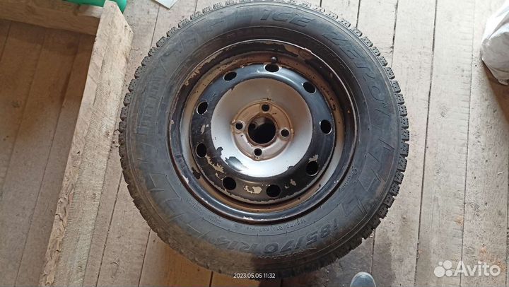 Комплект колёс в сборе зимние r14