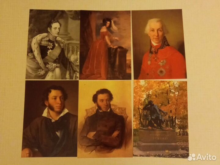 Набор открыток А. С. Пушкин. 15 новых открыток