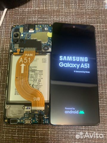 Дисплей Samsung A515F (A51) в рамке oled объявление продам