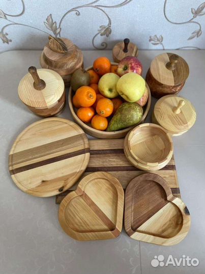 Посуда из дерева на заказ