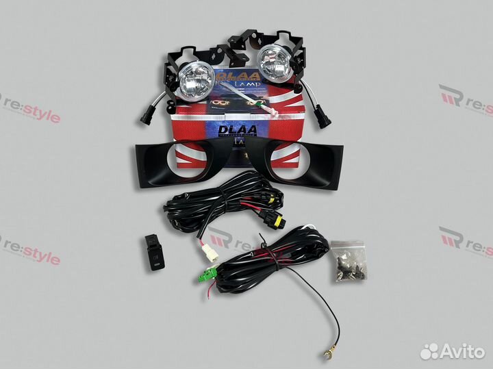 Уст комплект туманок Toyota Probox 02-14г