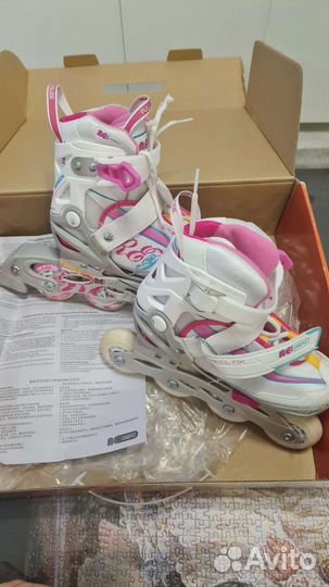 Роликовые коньки 26-31 раздвижные